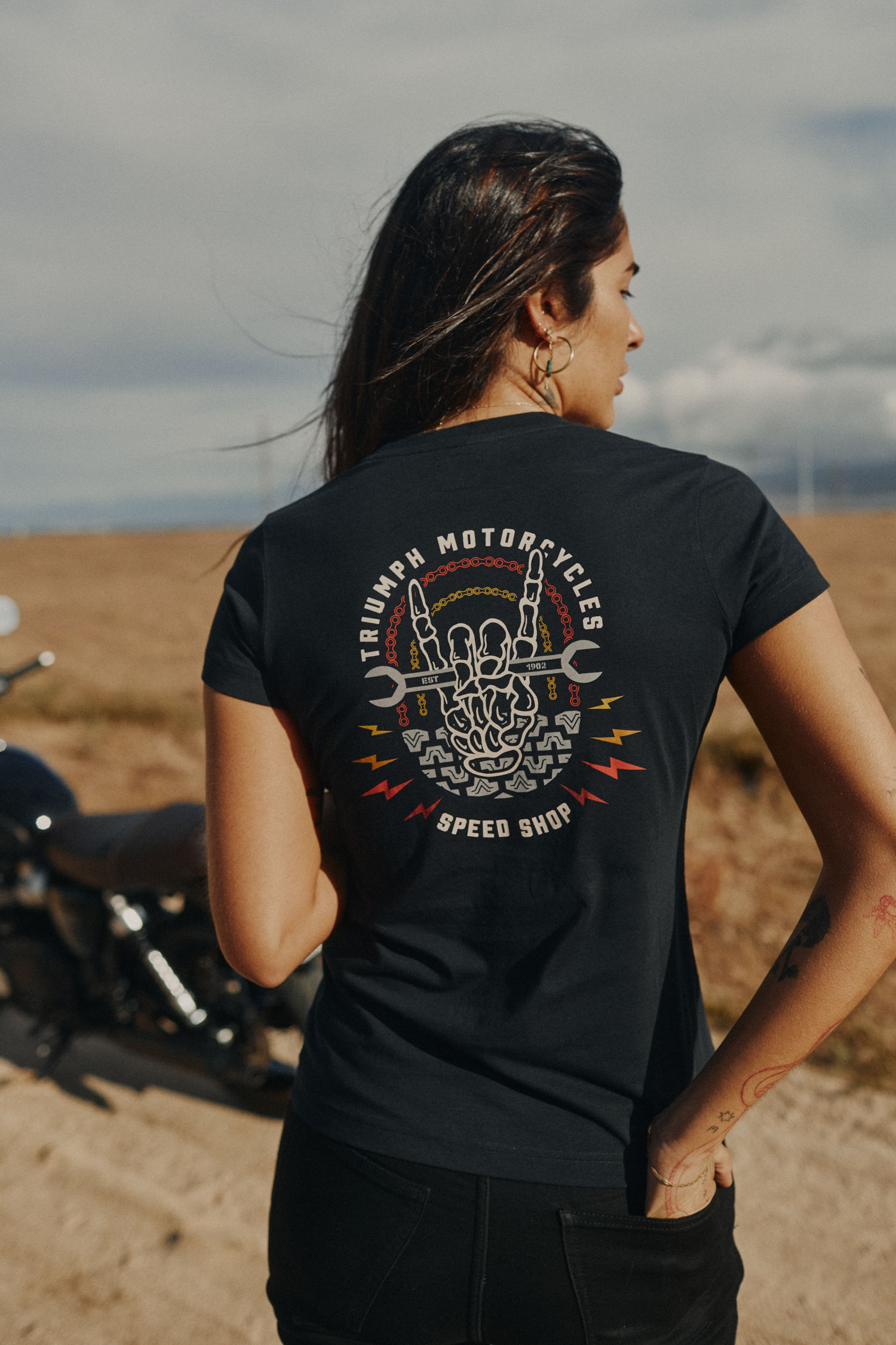 Triumph t shirts online on sale